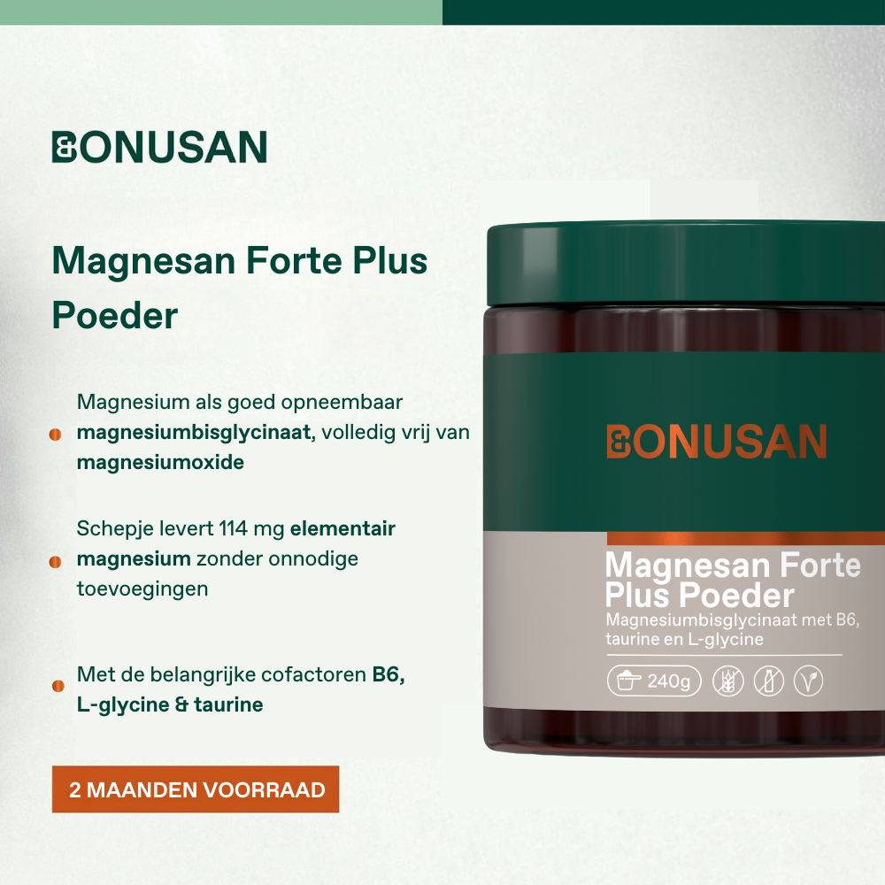 Bonusan Magnesan Forte plus poeder