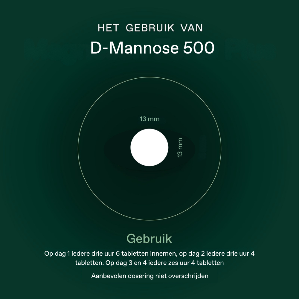 Bonusan D-Mannose 500 120 tabletten