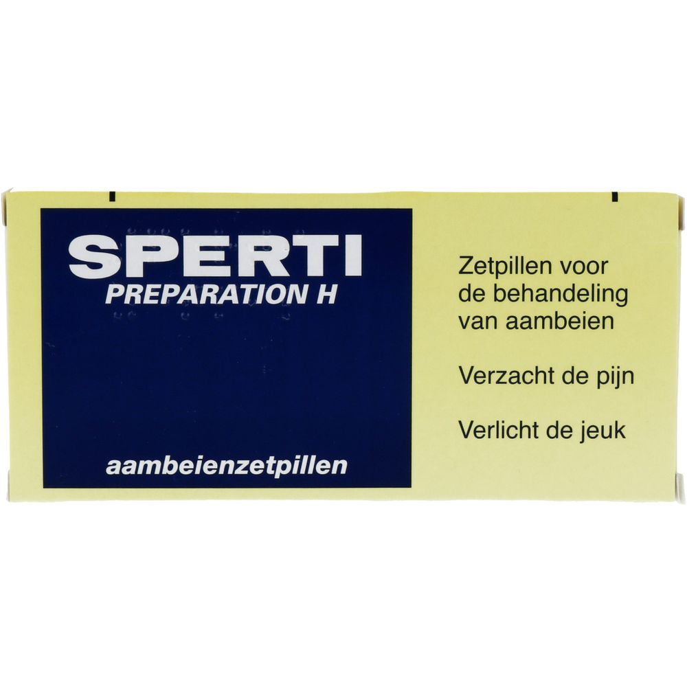 Sperti Preparation H Zetpillen 12 st