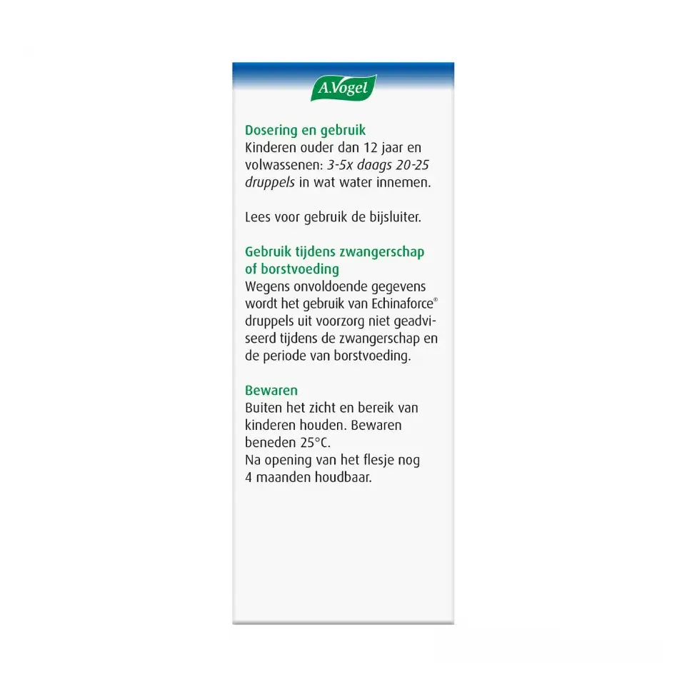 A.Vogel Echinaforce druppels 50 ml (afbeelding 4)
