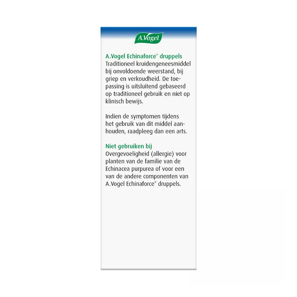 A.Vogel Echinaforce druppels 50 ml (afbeelding 3)