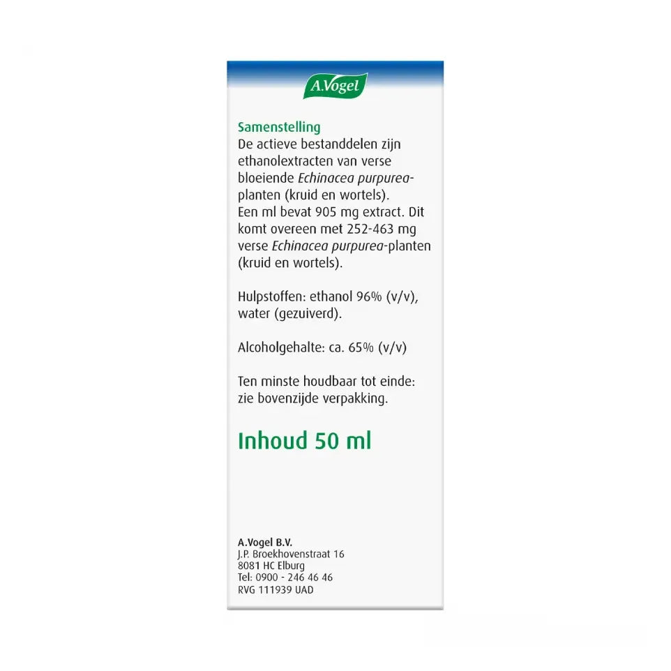 A.Vogel Echinaforce druppels 50 ml (afbeelding 5)