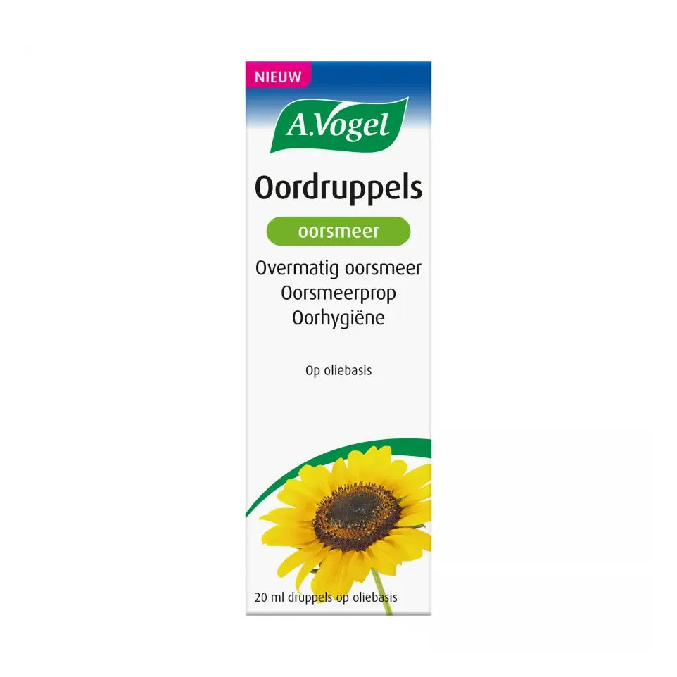 A.Vogel Oordruppels oorsmeer 20 ml
