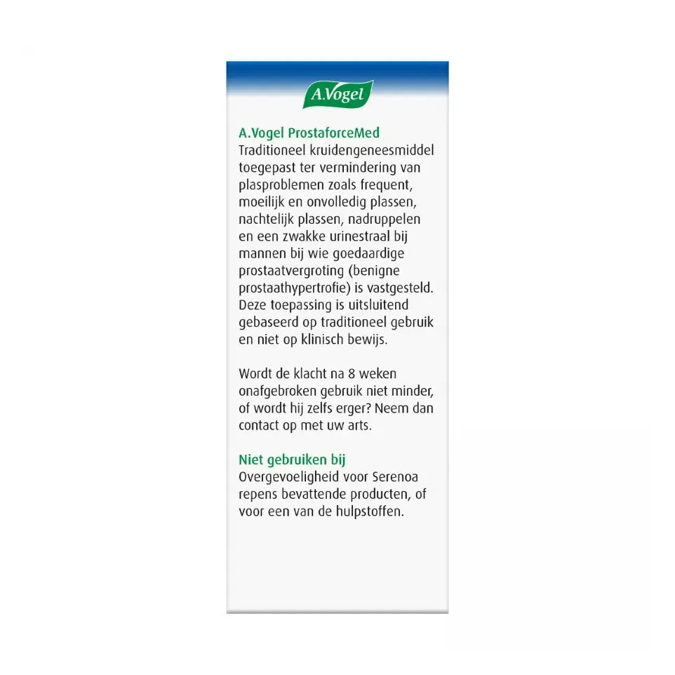 A.Vogel ProstaforceMed 30 capsules (afbeelding 3)