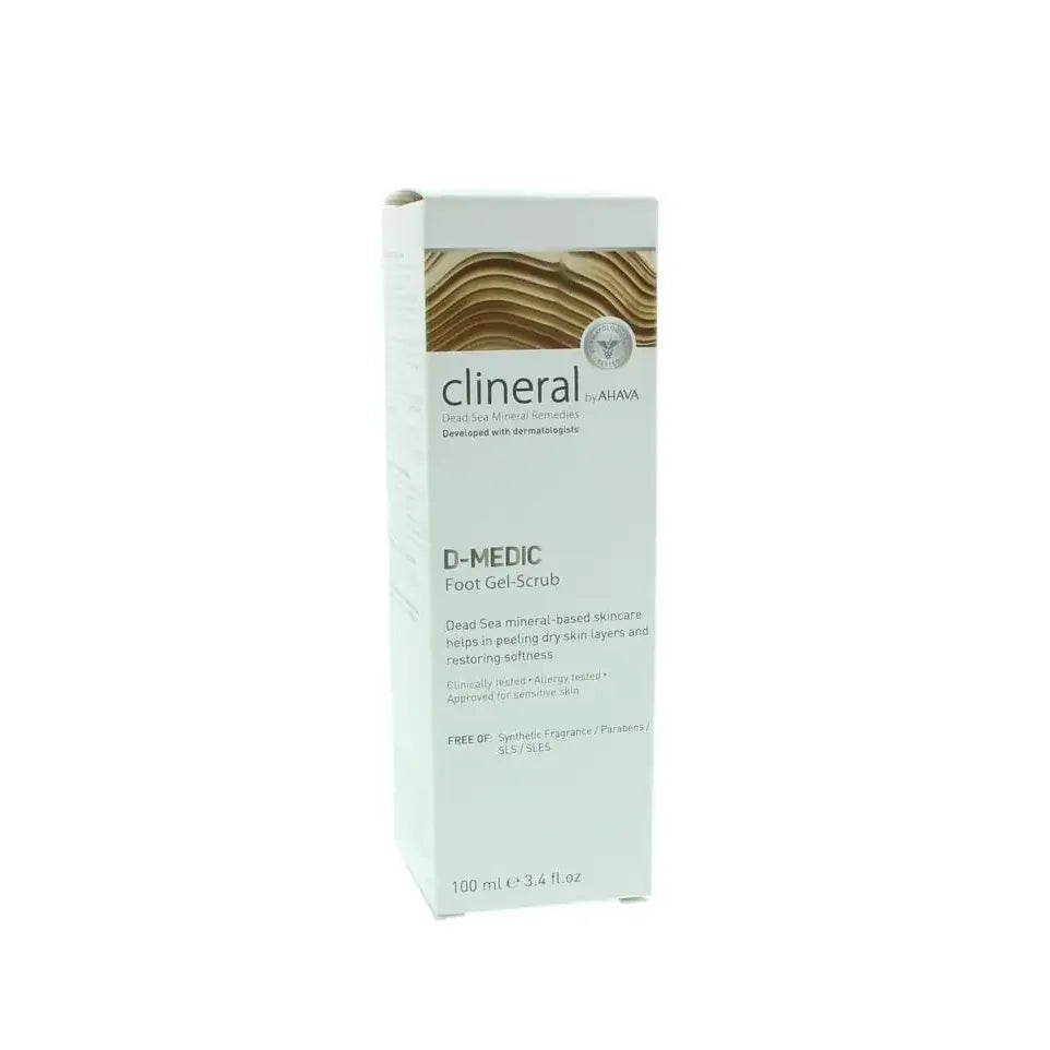 Ahava Clineral D-medic foot gel scrub 100 ml