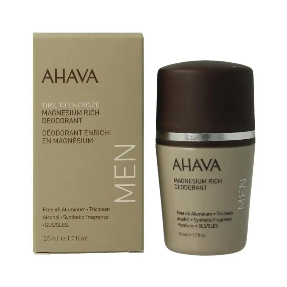 Ahava Men deodorant roll on magnesium rich 50 ml