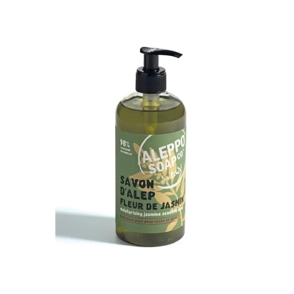 Aleppo Soap Co Aleppo jasmijnzeep met pomp 500 ml