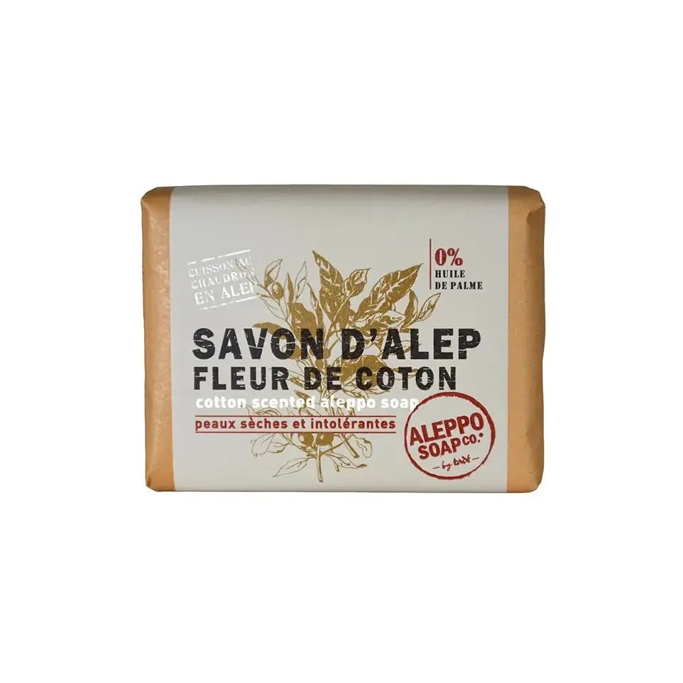 Aleppo Soap Co Savon d'Alep fleur de coton 100 gram