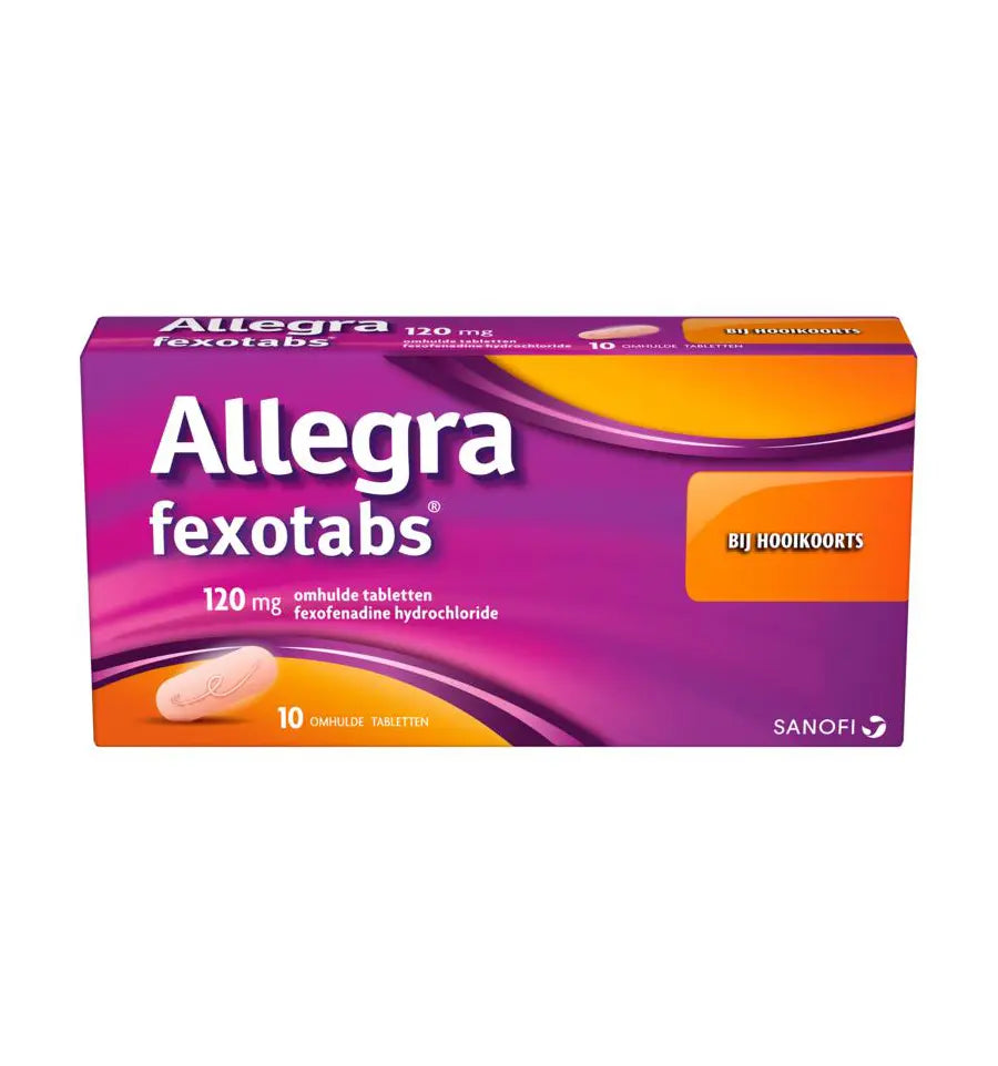 Allegra Fexotabs hooikoorts 10 tabletten
