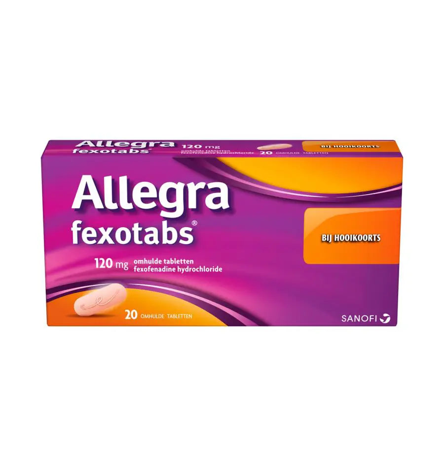 Allegra Fexotabs hooikoorts 20 tabletten
