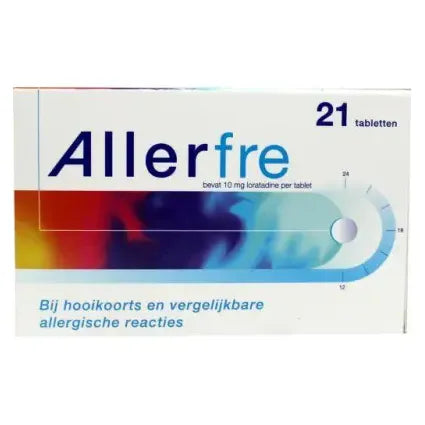 Allerfre Loratadine 10 mg 21 tabletten