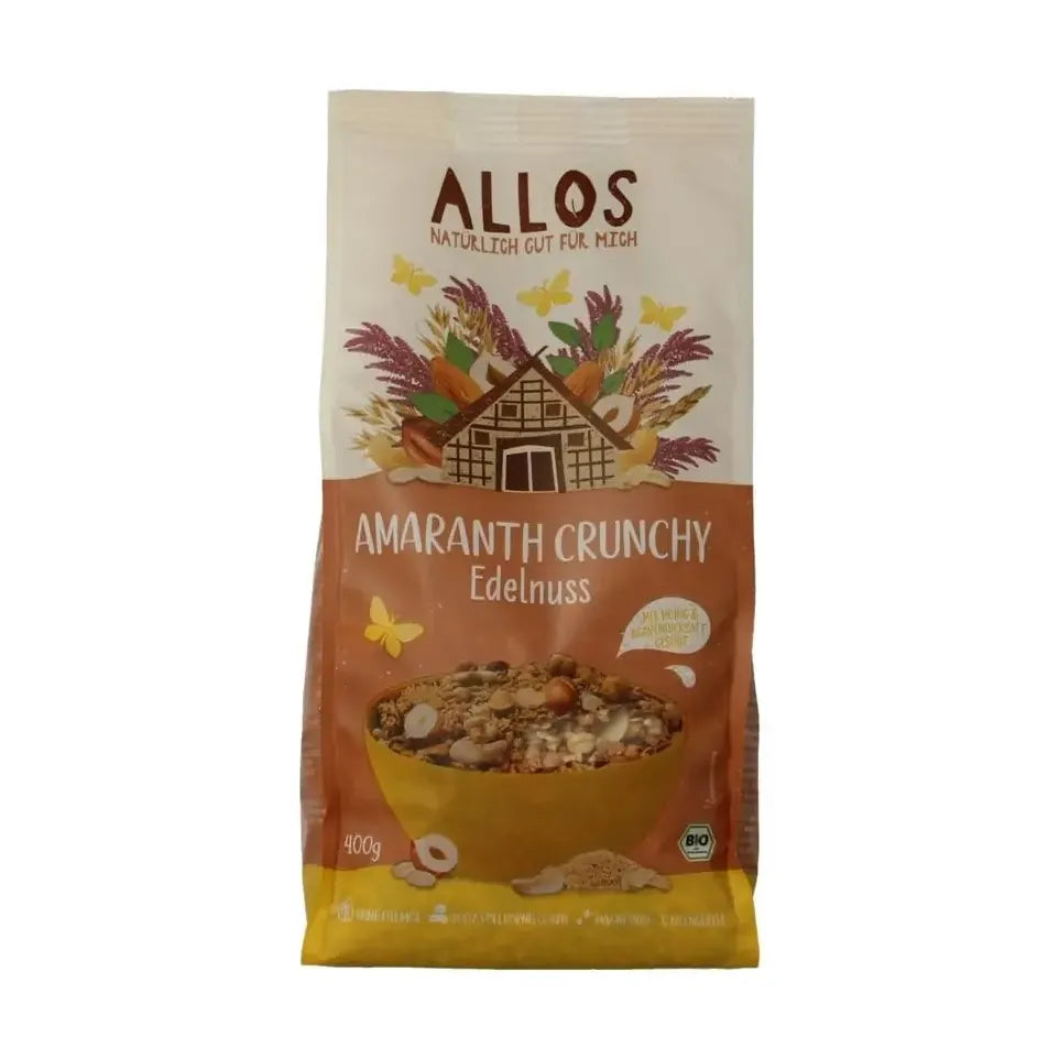 Allos Crunchy amarant triple nuts 400 gram