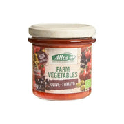 Allos Farm vegetables tomaat & olijf 135 gram
