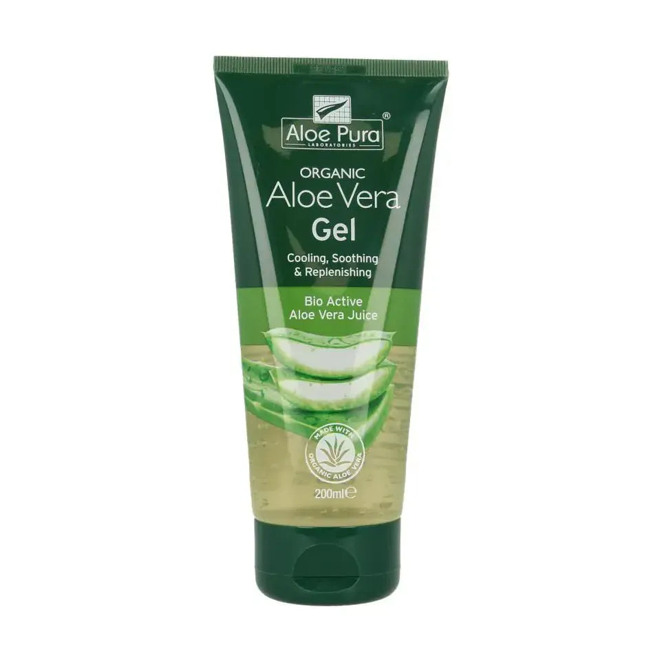 Optima Aloe pura aloe vera gel organic original 200 ml