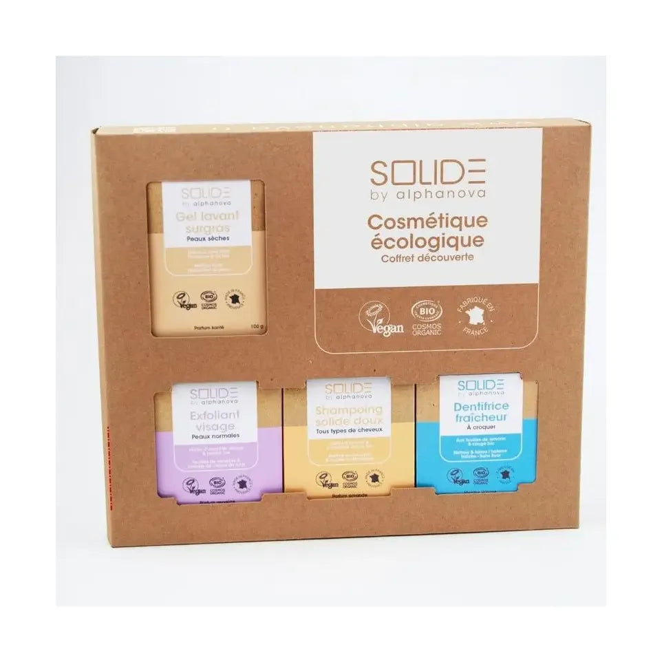 Alphanova Giftbox droge huid 4 producten