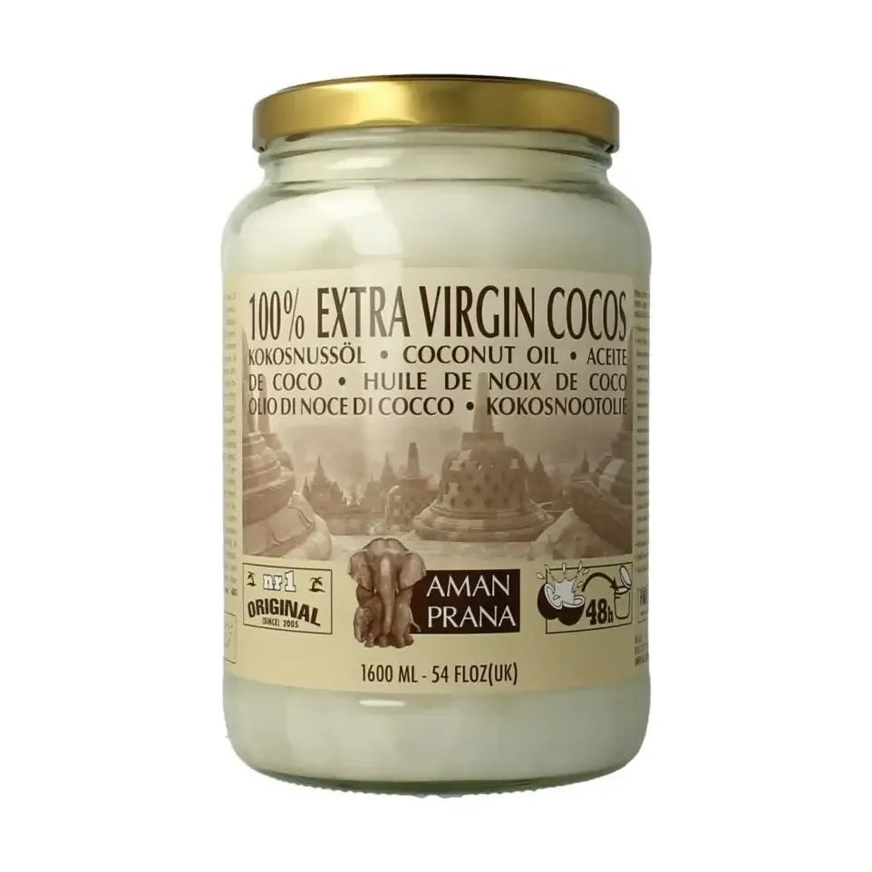Amanprana Kokosnootolie biologisch 1600 ml