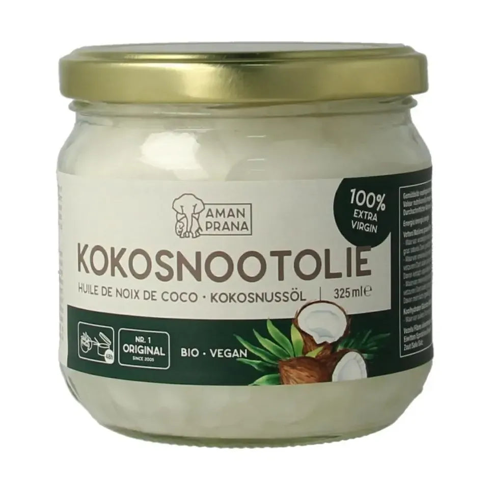 Aman Prana Kokosnootolie biologisch 325 ml