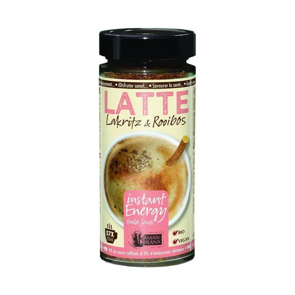 Amanprana Latte lakritz rooibos 170 gram