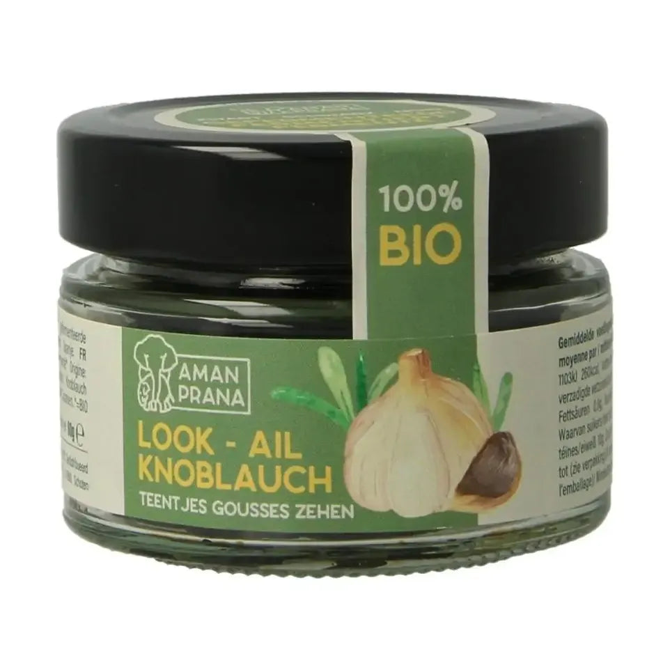 Amanprana Zwarte knoflook teentje 60 gram
