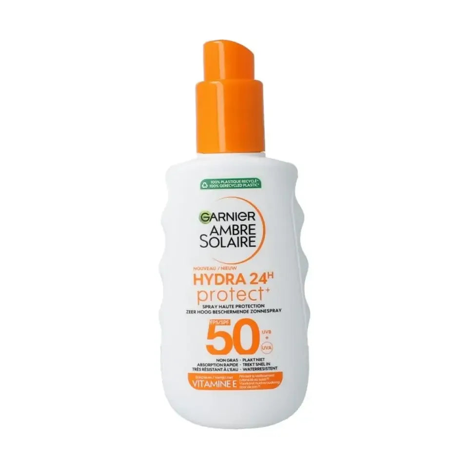 Ambre Solaire Hydraterende melk protect SPF50+ spray 150 ml