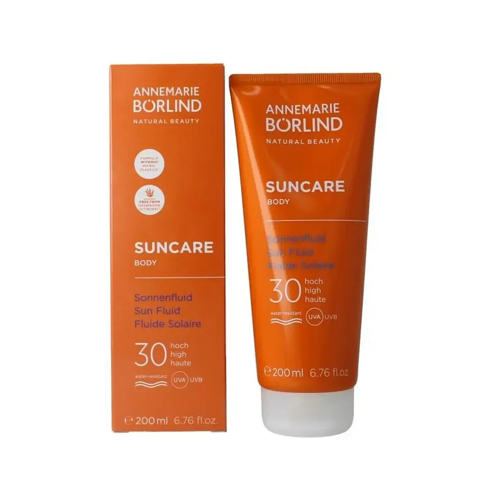 Annemarie Borlind Body suncare fluid spf 30 biologisch 200 ml