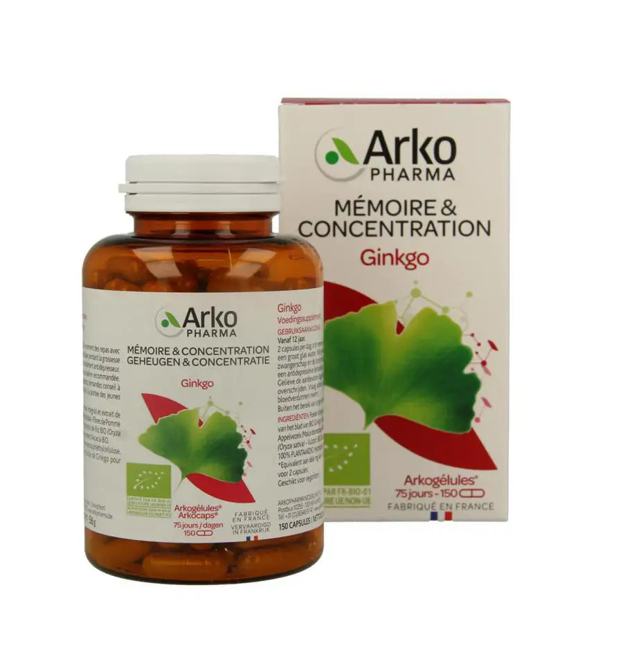 Arkopharma Arkocaps Ginkgo 150 capsules