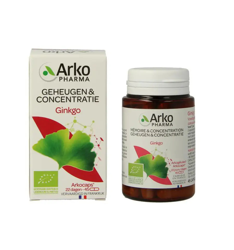 Arkopharma Arkocaps Ginkgo 45 capsules