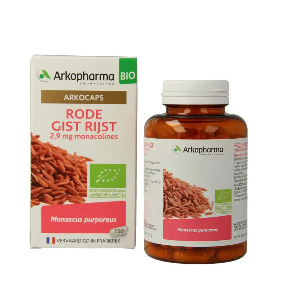 Arkopharma Arkocaps Rode gist rijst 150 capsules