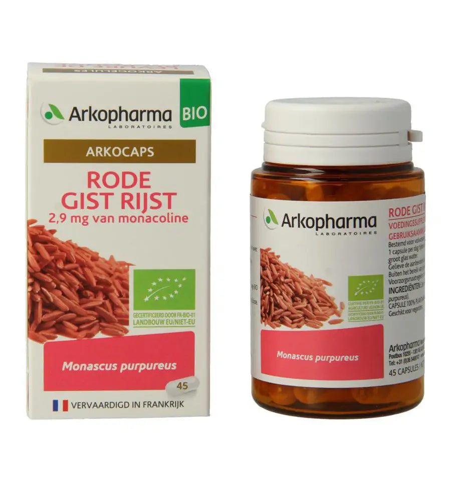 Arkopharma Arkocaps Rode gist rijst 45 capsules (afbeelding 2)