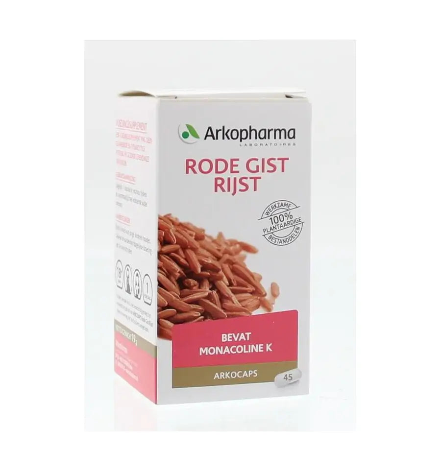 Arkopharma Arkocaps Rode gist rijst 45 capsules (afbeelding 1)