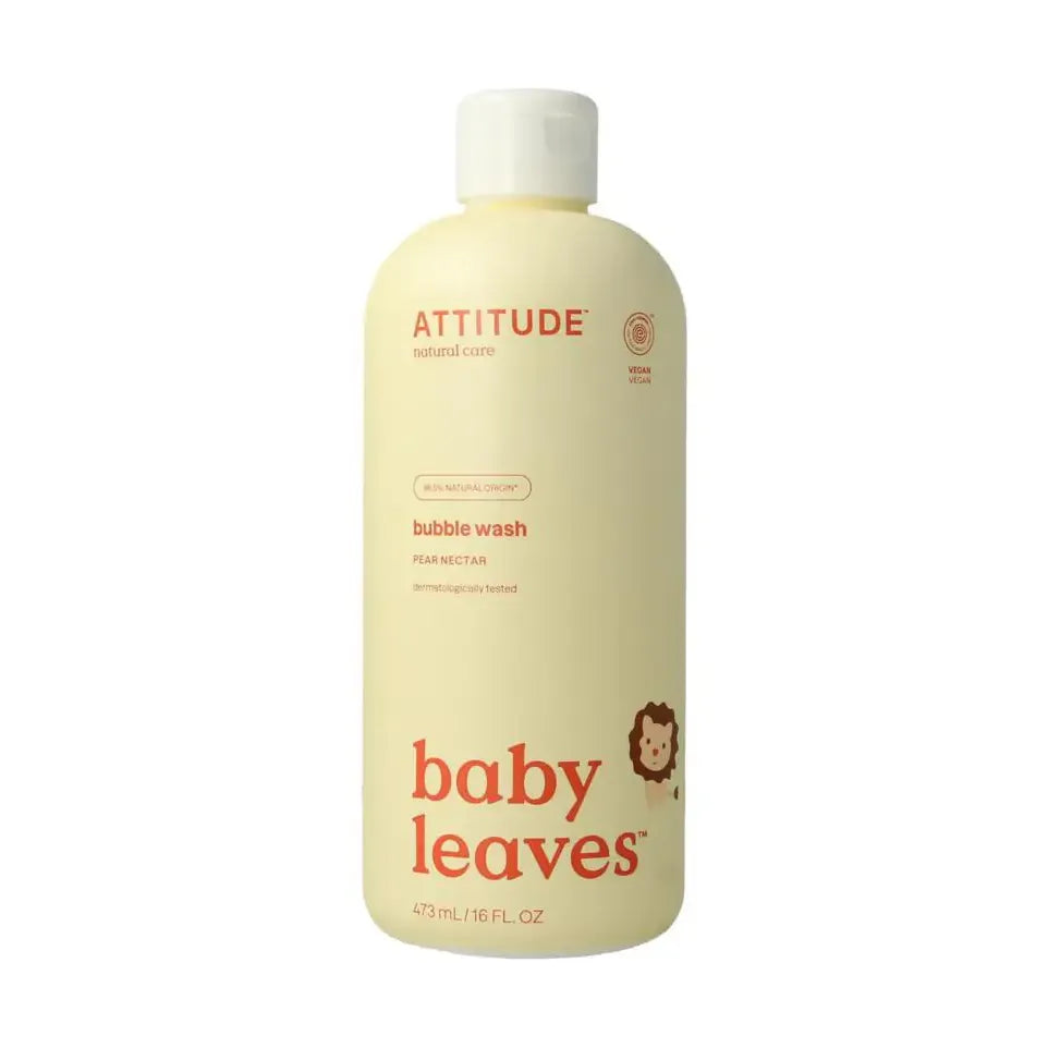 Attitude Baby leaves bubbelzeep pear nectar 473 ml