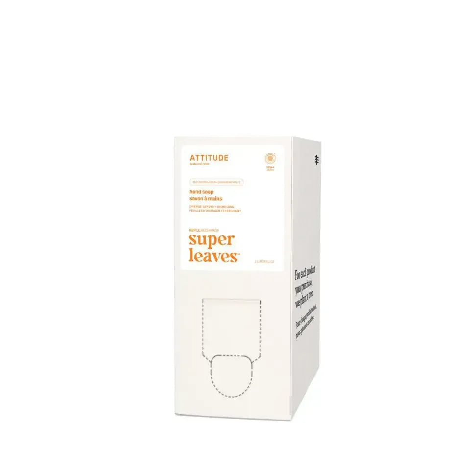 Attitude Super leaves handzeep orange leaves eco refill 2 liter