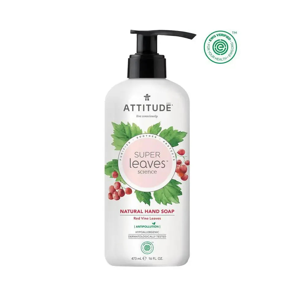 Attitude Super Leaves handzeep red vine leaves 473 ml