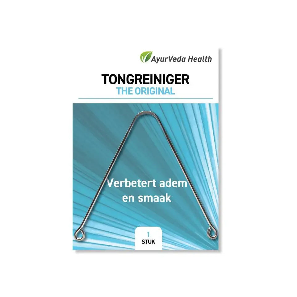 Ayurveda Health Tongschraper RVS