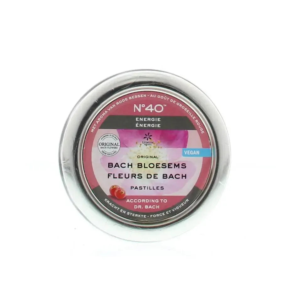 Lemon Pharma Bach bloesems pastille nr. 40 energie 50 pastilles