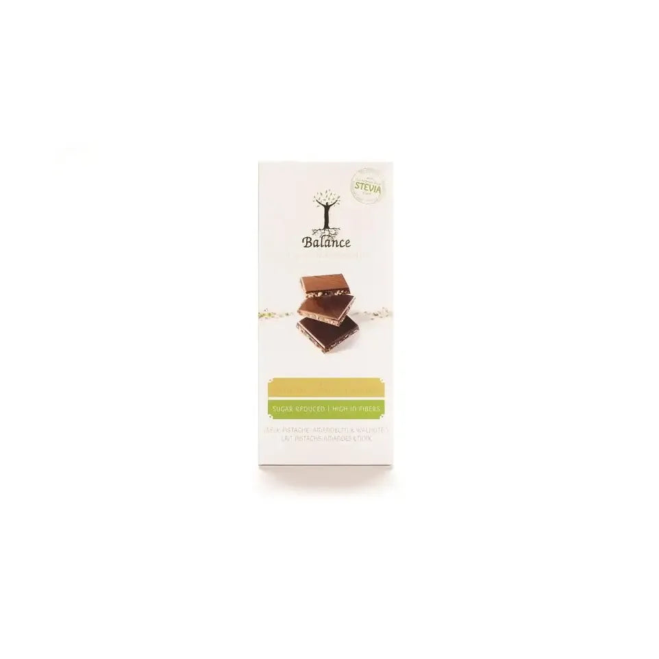 Balance Choco stevia tablet melk pistache 85 gram
