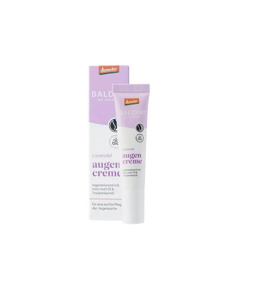 Baldini Oogcreme lavendel regenererend demeter 15 ml