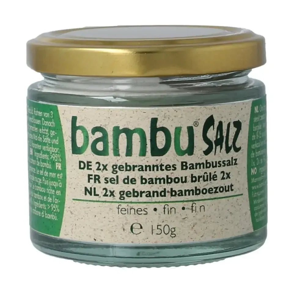 Bambu Salz Bamboezout fijn 2x gebrand 150 gram