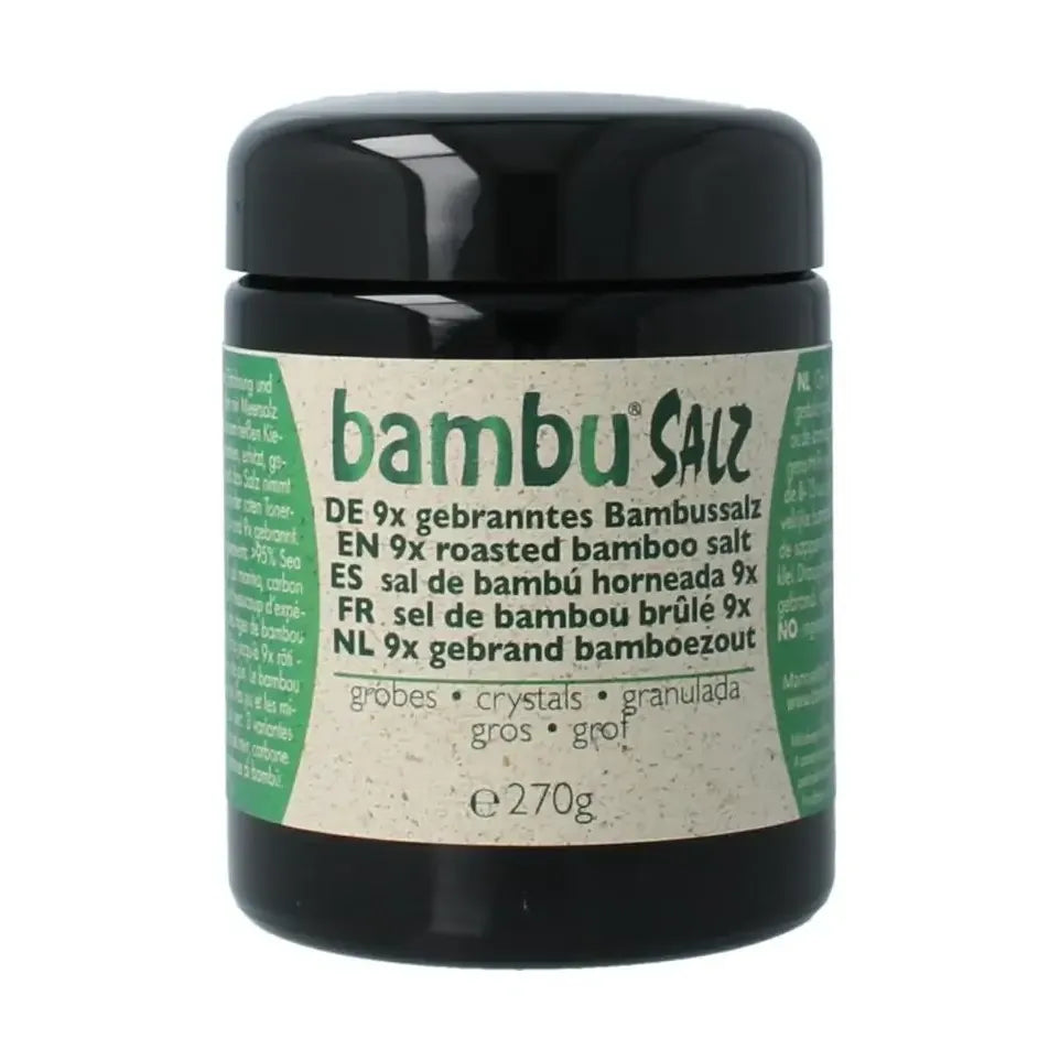 Bambu Salz Bamboezout grof 9x gebrand 270 gram