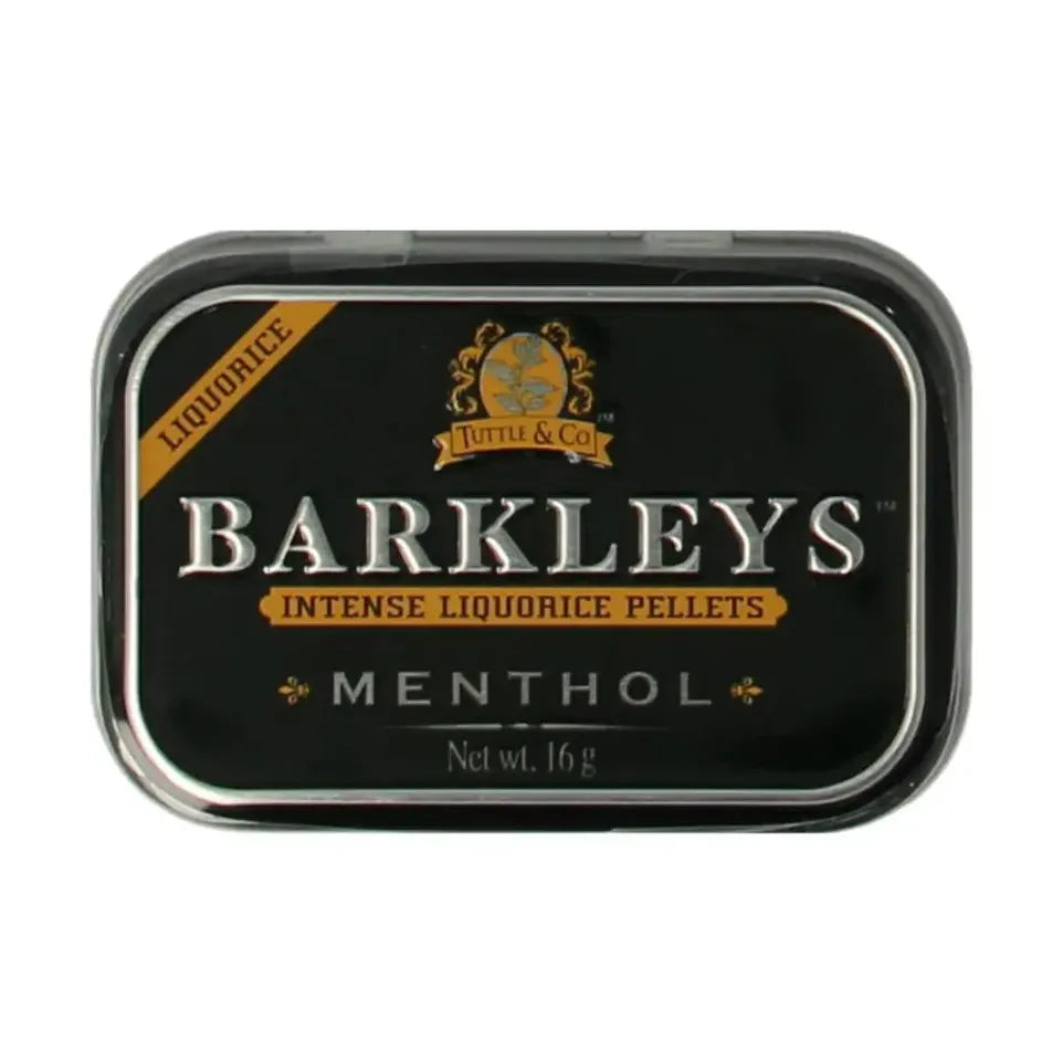 Barkleys Liquorice pellets menthol 16 gram