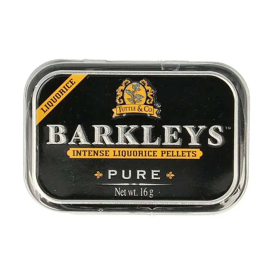 Barkleys Liquorice pellets pure 16 gram