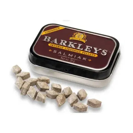 Barkleys Liquorice pellets salmiak 20 gram