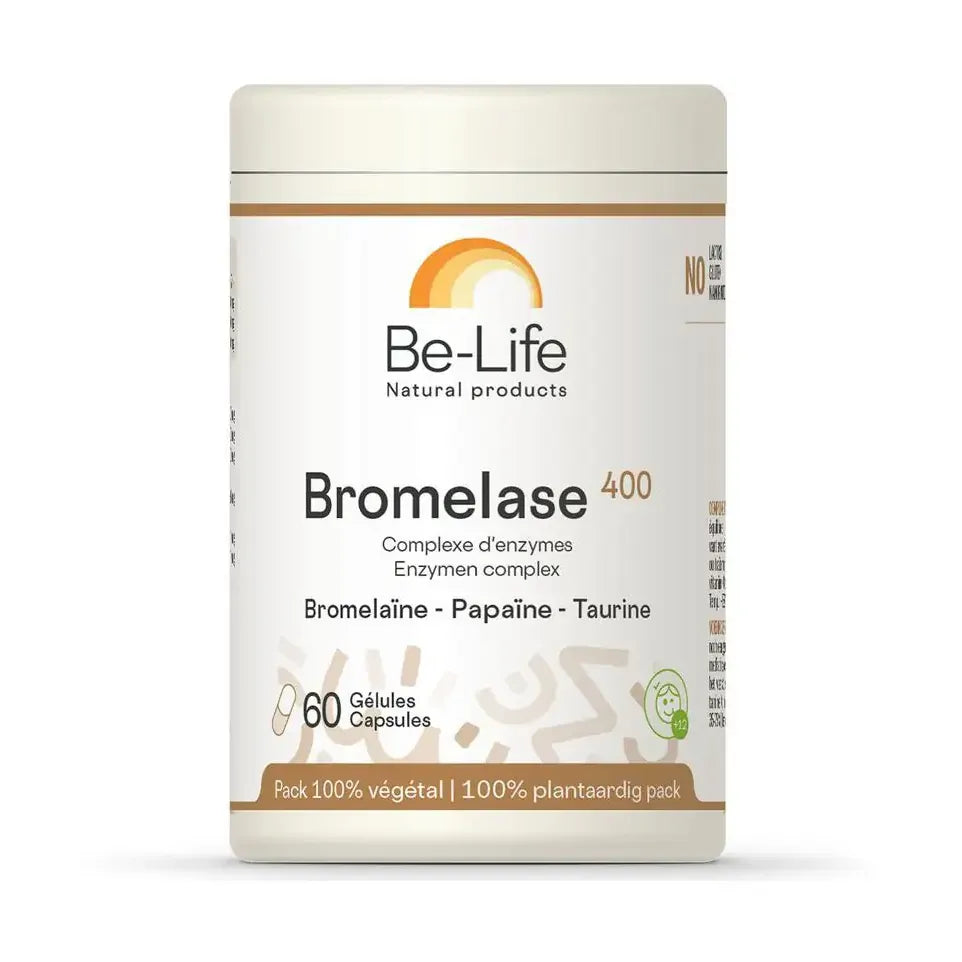 Be-Life Bromelase 400 60 softgels