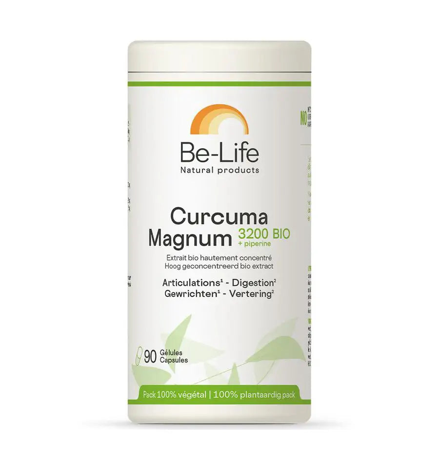 Be-Life Curcuma magnum 3200 + piperine 90 softgels