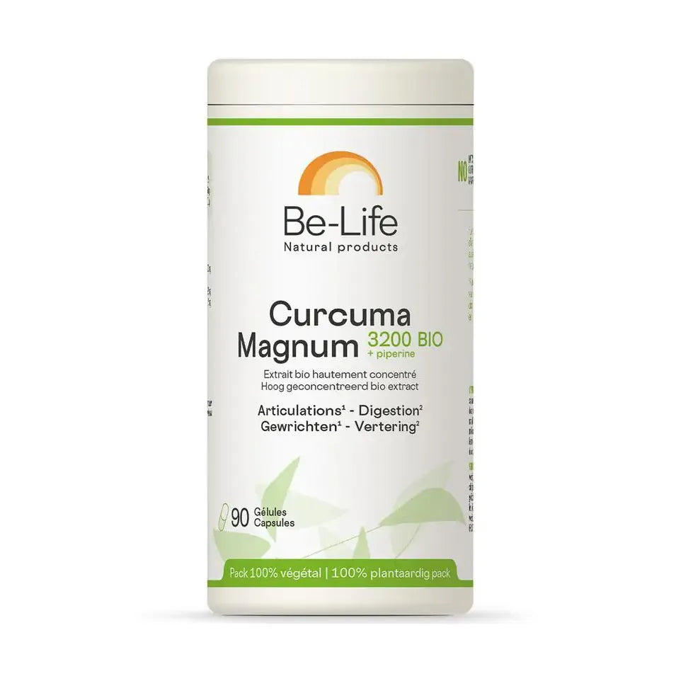 Be-Life Curcuma magnum 3200 + piperine 90 softgels