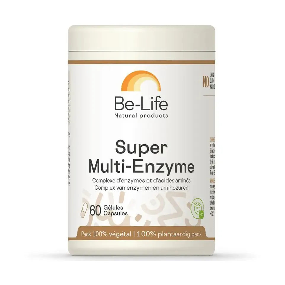 Be-Life Super multi enzyme 60 softgels