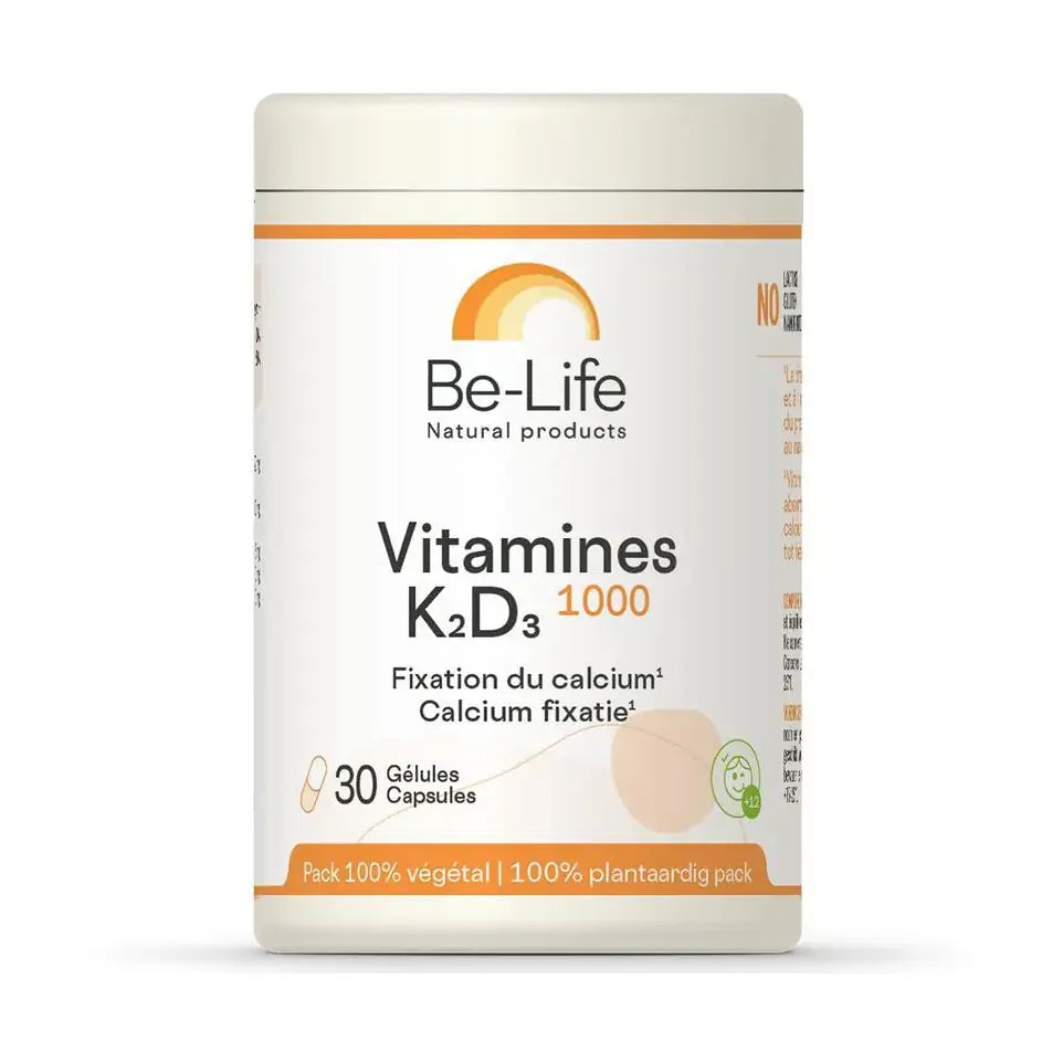 Be-Life Vitamine K2-D3 1000 30 capsules