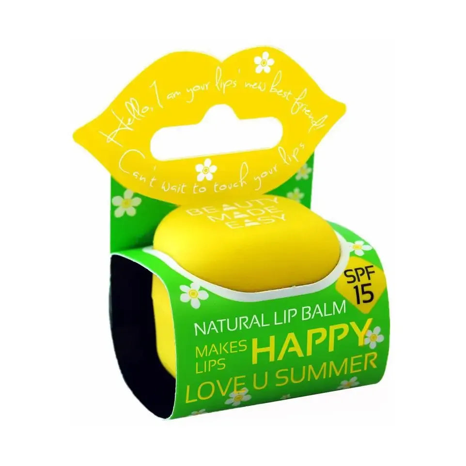 Beauty Made Easy Lipbalm love u sunny spf15 7 gram