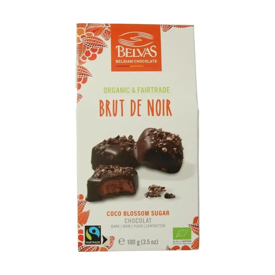 Belvas Brut de noir 82% 100 gram