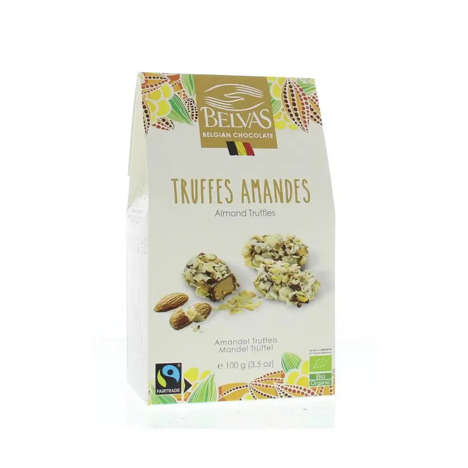 Belvas Truffels amandel 100 gram